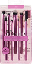 Set kistova za šminku Real Techniques Everyday Eye Essentials 8-Piece Eyeshadow Brush Set