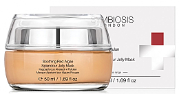 Umirujuća gel maska ​​od crvenih algi Symbiosis London Soothing Red Algae Splendour Jelly Mask