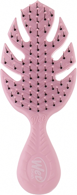 Mini češalj za kosu - Wet Brush Go Green Mini Detangler Pink