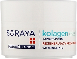 Revitalizirajuća lagana krema protiv bora Soraya Collagen + Elastin Regenerating Semi-Rich Day and Night Cream