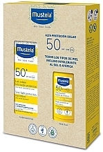 Set Mustela Bebe Sun Protection SPF50 (b/milk/100ml + stick/9ml)	