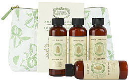 Set Panier des Sens Body Care Travel Set Soothing Almond (sh/gel/70ml + shmp/70ml + lot/70ml + cond/70ml)