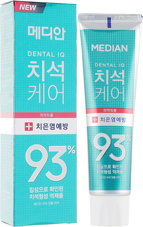 Zubna pasta za prevenciju gingivitisa i upale desni s okusom mente - Median Toothpaste Prevent Gingivitis