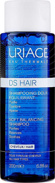 Meki balansirajući šampon - Uriage DS Hair Soft Balancing Shampoo