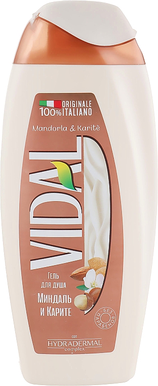 Gel za tuširanje "Badem i Karite" - Vidal Mandorla & Karite Shower Gel