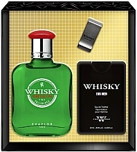 Set (edt/100 ml + edt/20 ml + money/clip) Evaflor Whisky Origin