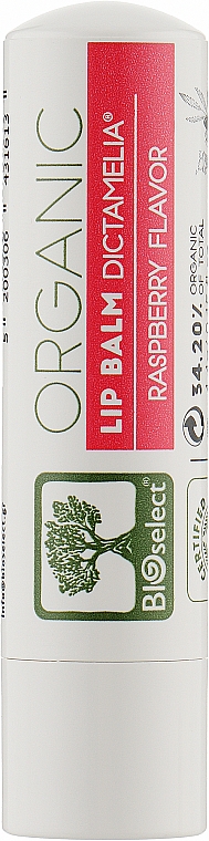 Balzam za usne s mirisom maline - BIOselect Lip Balm