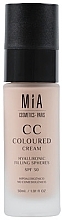 Mia Cosmetics Paris CC Coloured Cream SPF30 CC krema za lice