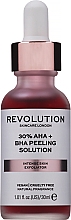 Intenzivan kemijski piling za blistavu kožu Revolution Skincare 30% AHA + BHA Peeling Solution