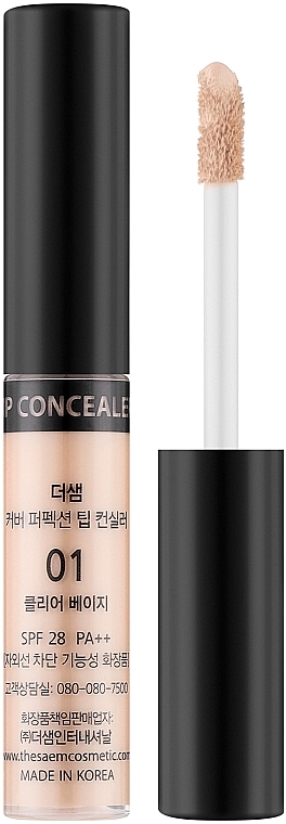 Korektor za prekrivanje nepravilnosti na koži - The Saem Cover Perfection Tip Concealer