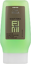 Gel coiffant fixation extra forte Wella Professionals EIMI Sculpt Force Flubber Gel