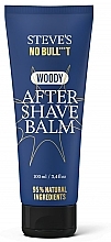 Baume après-rasage Steve's No Bull***t Woody After Shave Balm