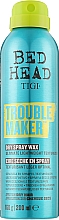 Spray-cire coiffant à l'huile de noix de coco Tigi Bed Head Trouble Maker Dry Spray Wax