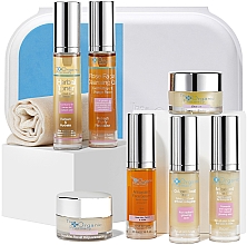 The Organic Pharmacy Essential Skincare Kit Set, 8 produits