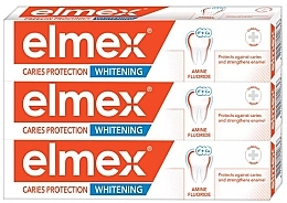 Elmex Caries Protection Whitening Set (dentifrice/3x75ml)