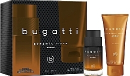 Bugatti Dynamic Move Amber Set (eau de toiltte/100ml + gel douche/200ml)