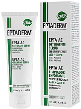 Gommage sans parabènes pour visage et corps Eptaderm Epta AC Cleansing Scrub