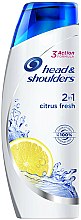 Shampooing 2 en 1, Fraîcheur d'agrumes Head & Shoulders Citrus Fresh 2in1