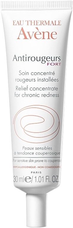 Soin concentré au beurre de karité pour visage - Avene Soins Anti-Rougeurs Relief Concentrate For Chronic Readness