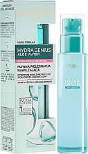 Fluide au jus d'aloe vera et acide hyaluronique pour visage L'Oreal Paris Hydra Genius Aloe Water