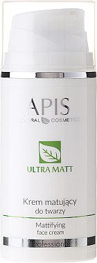 Crème à l'extrait de racine d'iris pour visage - APIS Professional Matting Face Cream