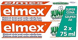 Elmex Junior Toothpaste Lot (dentifrice 2x/75ml)