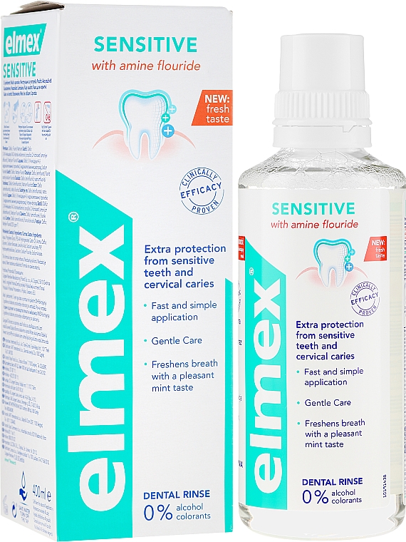 Bain de bouche pour dents sensibles - Elmex Sensitive Plus Water