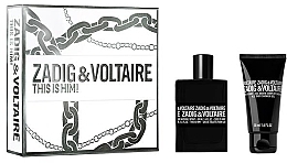 Zadig & Voltaire This Is Him! Coffret (eau de toilette/50ml + gel douche/50ml)