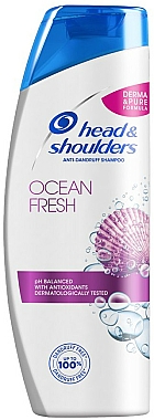 Shampooing aux sel de mer mineraux et menthe - Head & Shoulders Ocean Fresh