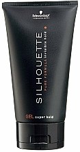 Gel tenue forte Schwarzkopf Professional Silhouette Super Hold Gel