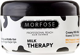 Masque crémeux au lait pour cheveux Morfose Milk Therapy Creamy Mask