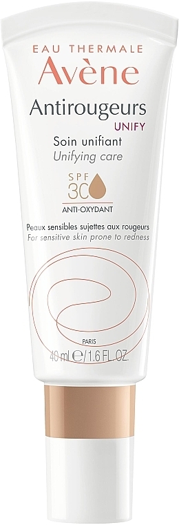 Fond de teint - Avene Antirougeurs Unify Unifying Care SPF30