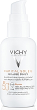 Fluide solaire pour visage SPF 50+ Vichy Capital Soleil UV-Age Daily