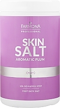 Sels de bain de pieds, Prune parfumée Farmona Professional Skin Salt Forest Fruits Foot Bath Salt