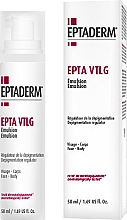 Émulsion anti-taches pigmentaires pour visage et corps Eptaderm Epta VTLG Emulsion