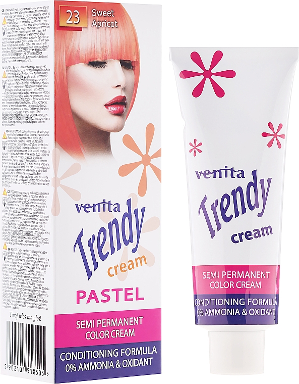 Crème colorante semi-permanente - Venita Trendy Color Cream