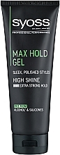 Gel coiffant, fixation extra forte Syoss Max Hold