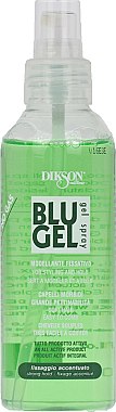 Gel en spray, fixation forte Dikson Blu Gel Spray Strong Fixing