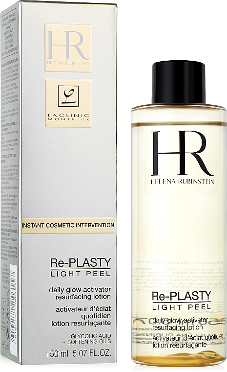 Lotion nettoyante à effet peeling pour visage - Helena Rubinstein Re-Plasty Light Peel Lotion 