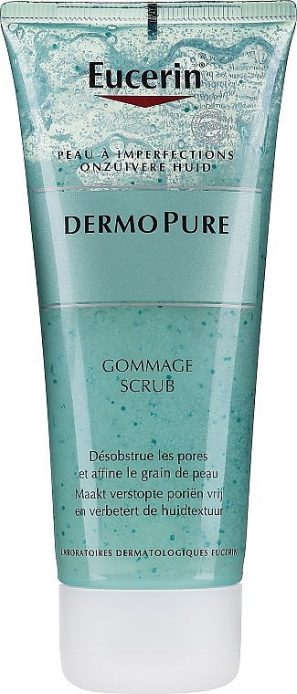 Gommage à l'acide lactique pour visage et corps - Eucerin DermoPurifyer Scrub