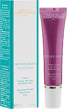 Crème à l'extrait de beurre de karité pour contour des yeux Methode Jeanne Piaubert Certitude Absolue Ultra Anti-Wrinkle Eye Contour Care