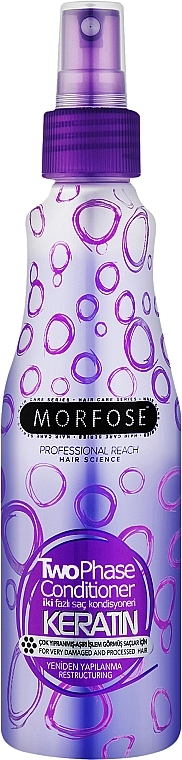 Après-shampooing biphasé à la kératine - Morfose Buble Keratin Conditioner