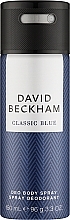 David Beckham Classic Blue Déodorant spray parfumé