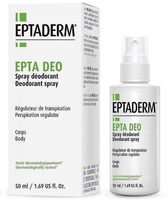 Déodorant spray pour corps - Eptaderm Epta DEO Spray