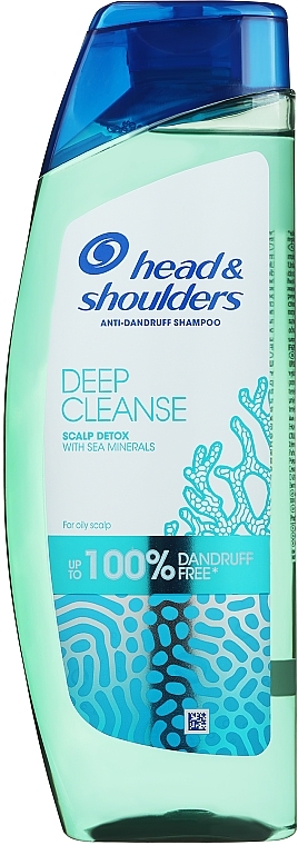 Shampooing à l'acide citrique - Head & Shoulders Deep Cleanse Detox Shampoo