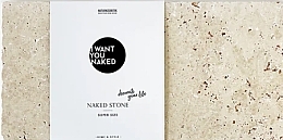 Porte-savon en pierre naturelle, Super Size I Want You Naked Stone Soap Holder From Natural