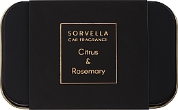 Désodorisant pour voiture Sorvella Perfume Citrus & Rosemary Car Fragrances