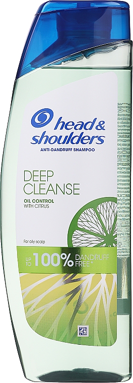 Shampooing à l'extrait d'agrumes - Head & Shoulders Deep Cleanse Oil Control Shampoo