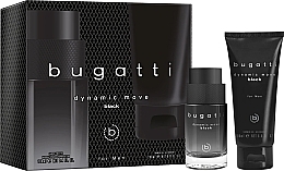 Bugatti Dynamic Move Black Coffret (eau de toilette/100ml + gel douche/200ml)