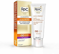 Fluide anti-taches pigmentaires RoC Soleil Protect Anti Brown Spot Fluid SPP50+